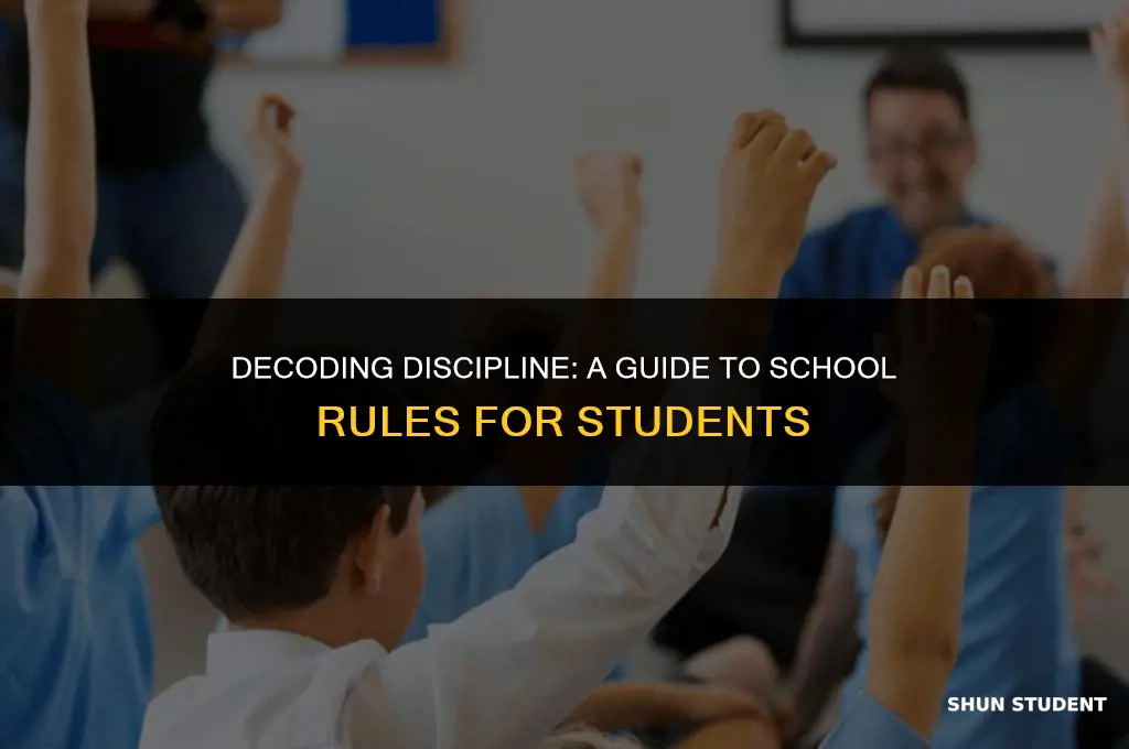 what are the school rules for students