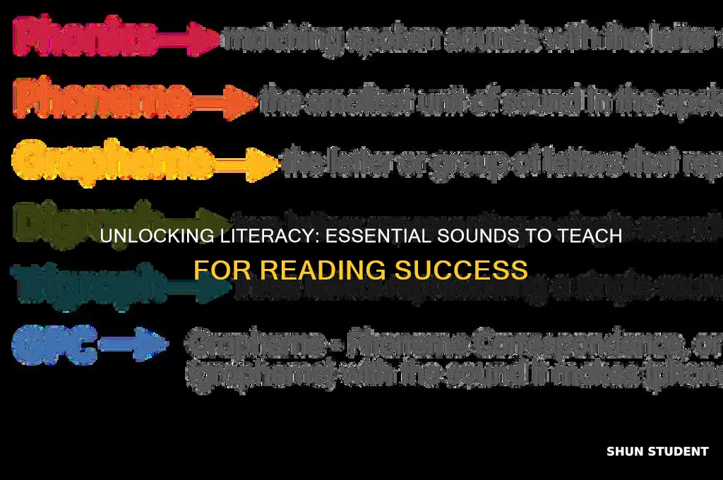 what are the sounds to teach for literate students