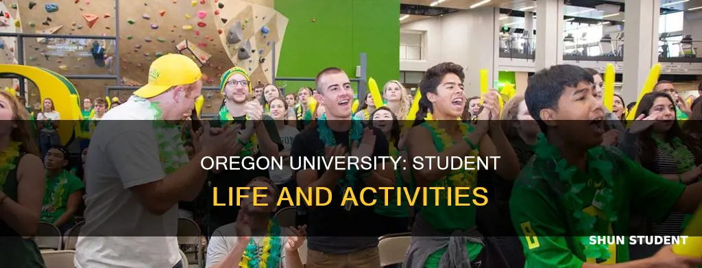 what are the student activities at oregon university
