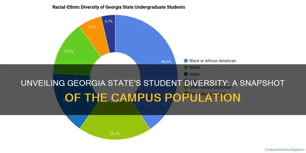 what are the student body demographics at georgia state university