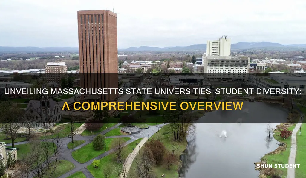 what are the student populations of the massachusetts state universities