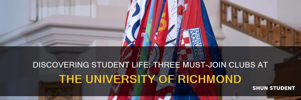 what are three student organizations at the university of richmond