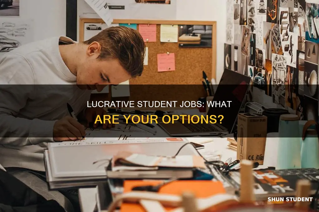 what are types of student jobs that pay well