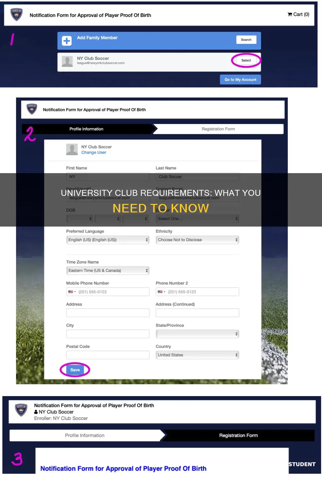 what are universities requirements for student clubs