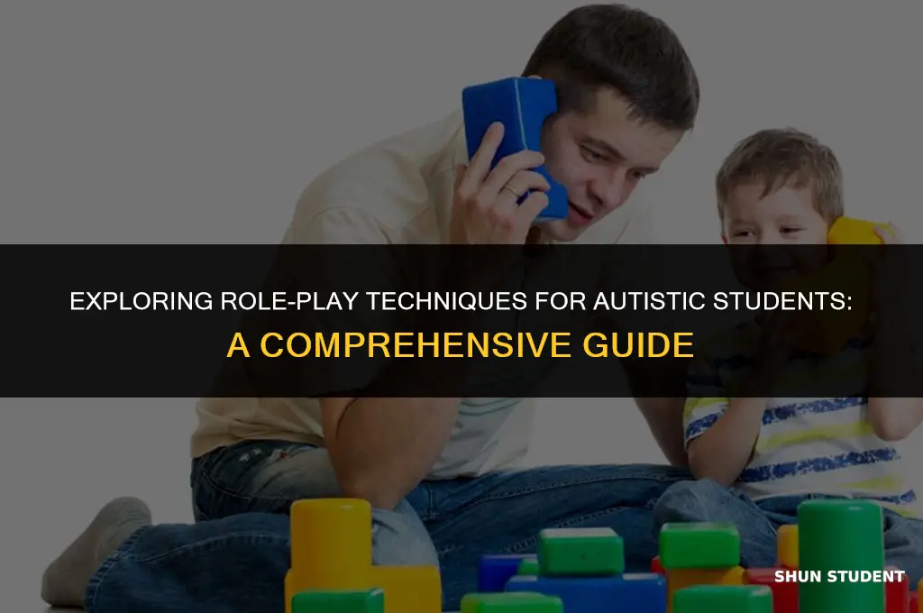 what are used for autistic students role play