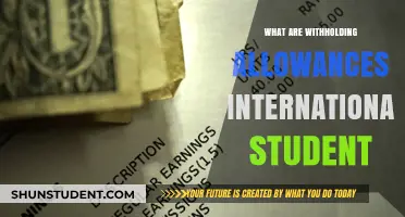 Understanding Withholding Allowances as an International Student