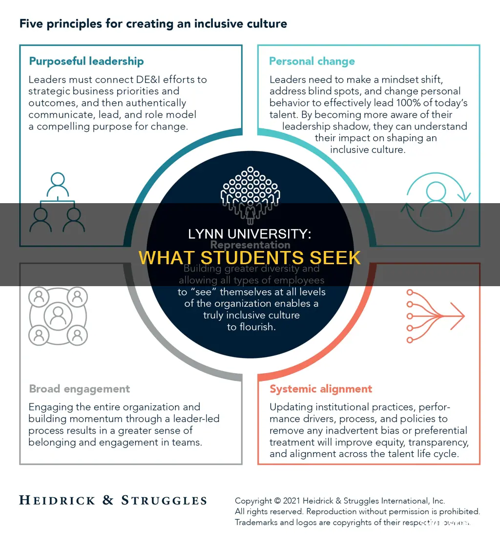 what are you looking for in a students lynn university
