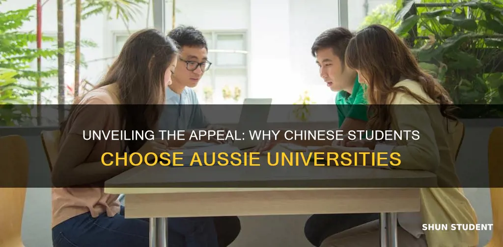 what attracts chinese students to aussie universities