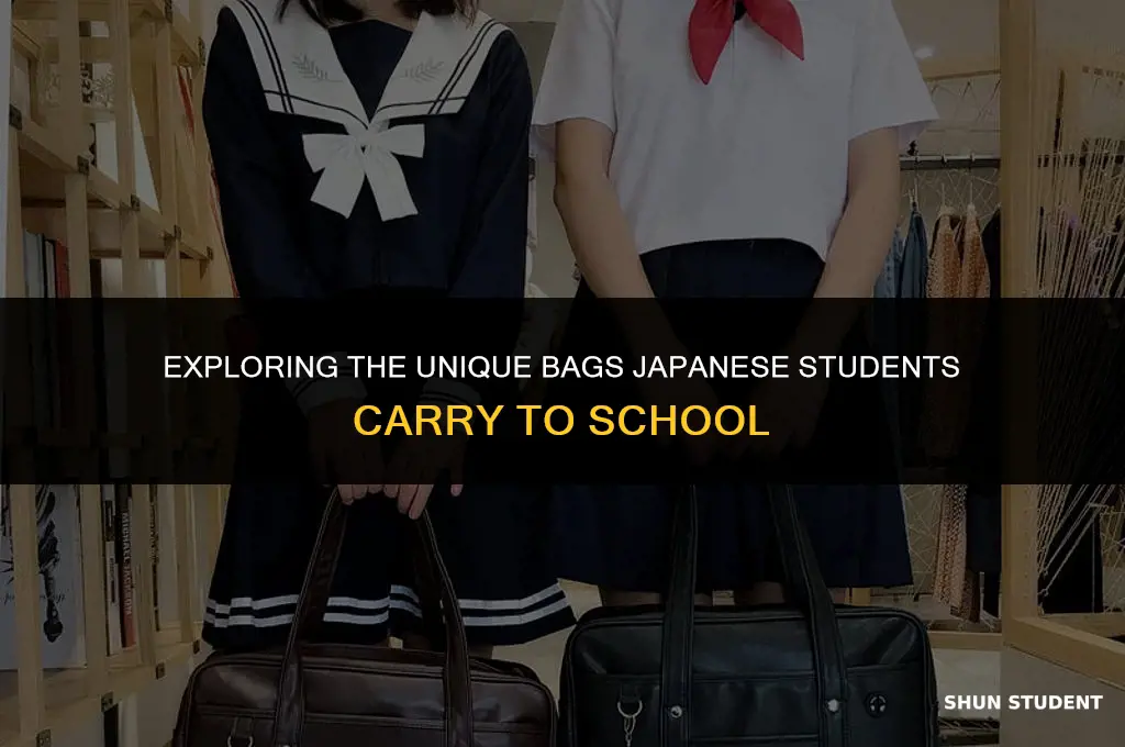 what bags do japanese students use