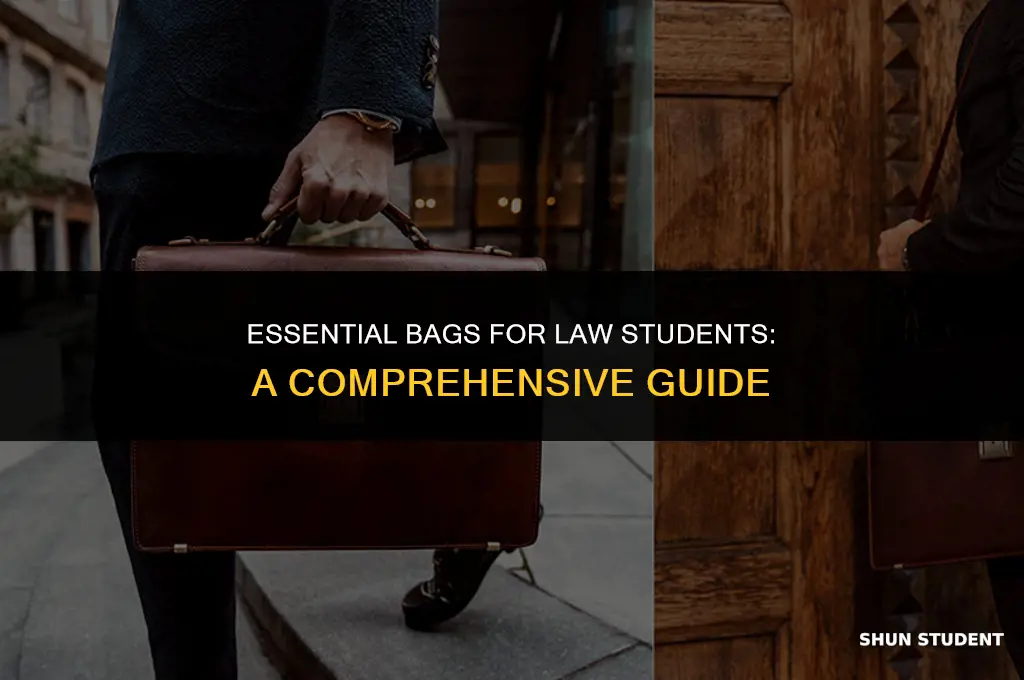 what bags do law students use