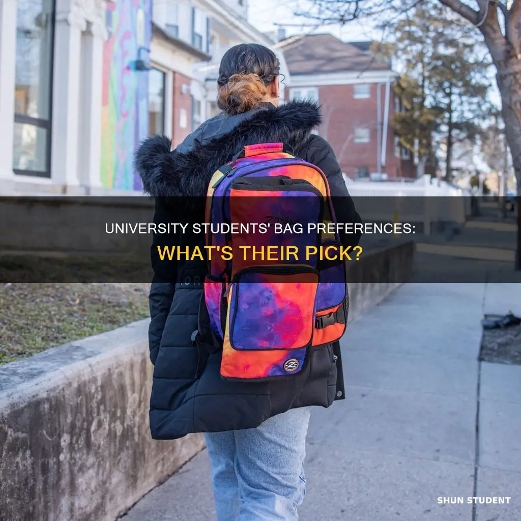 what bags do university students use