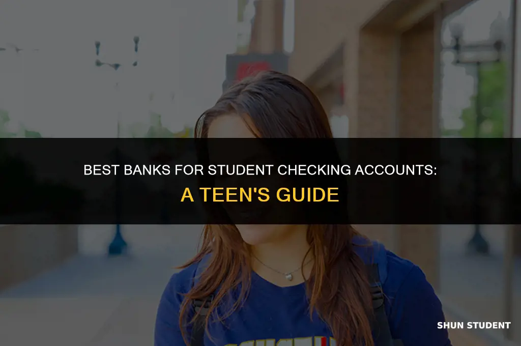 what bank takes a 17 year old student checking account