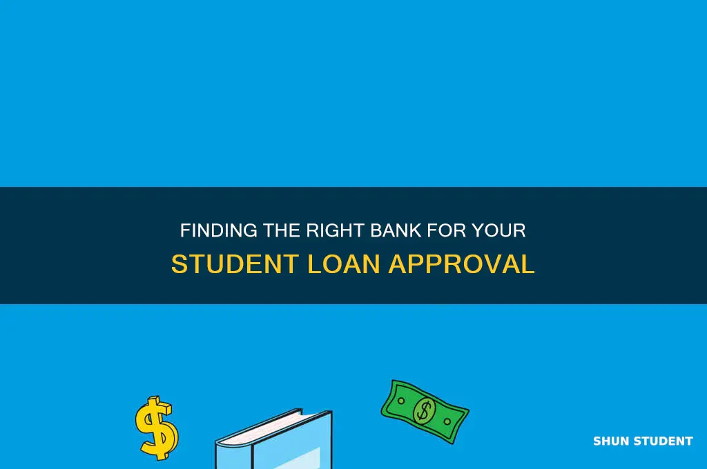 what bank will approve me for a student loan