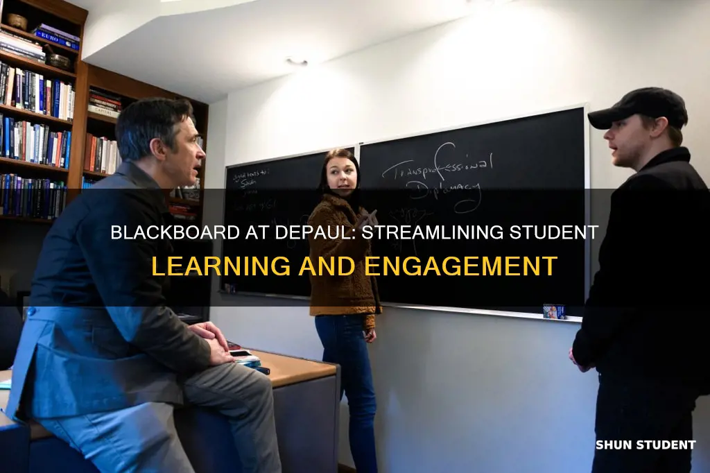 what blackboard program does depaul university use for students