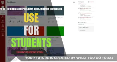 Indiana University's Blackboard: Enhancing Student Learning Experience