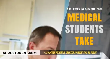Navigating First Year: Essential Board Tests for Medical Students