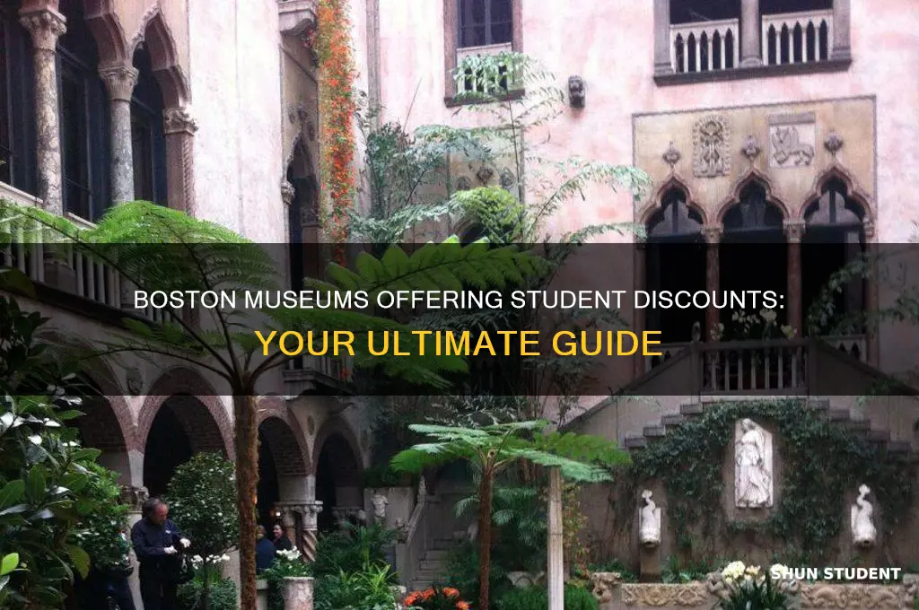 what boston museums have a student discount