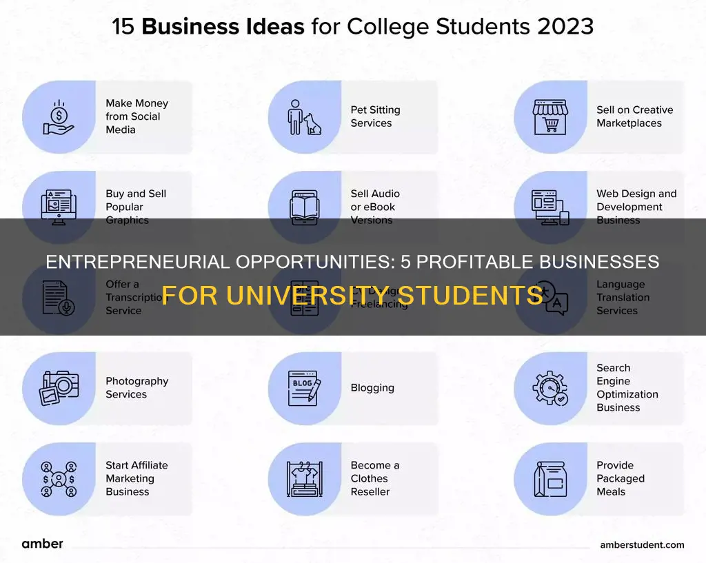 what business can i start as a university student