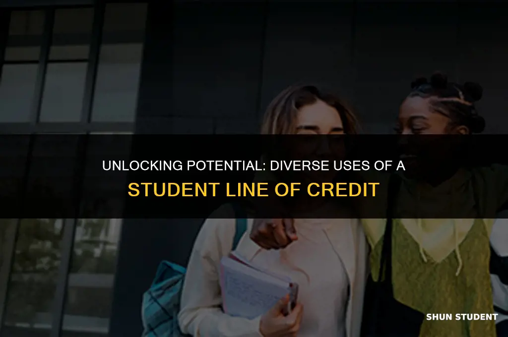 what can a student line of credit be used for