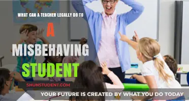 Legal Boundaries: Teachers' Rights in Handling Student Misbehavior