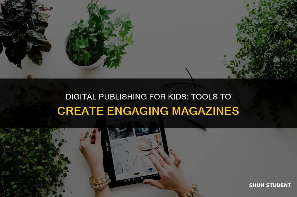 what can elementary students use to create digital magazine