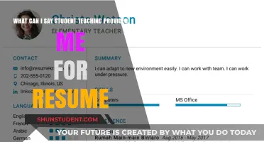 Student Teaching: Essential Skills and Experiences to Boost Your Resume