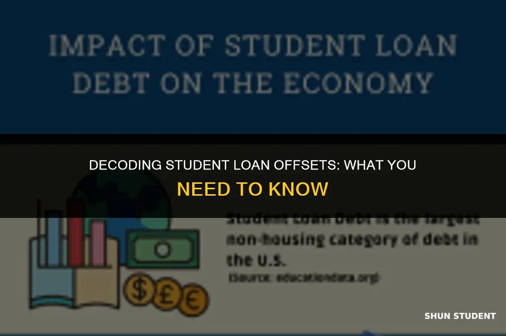 what can the student loan offset take