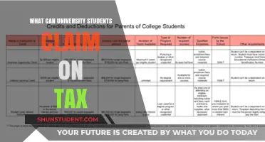 University Students: Tax Claims and You