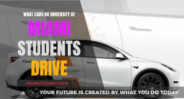 Unveiling the Cars of UM: A Student's Guide to Miami's Roads