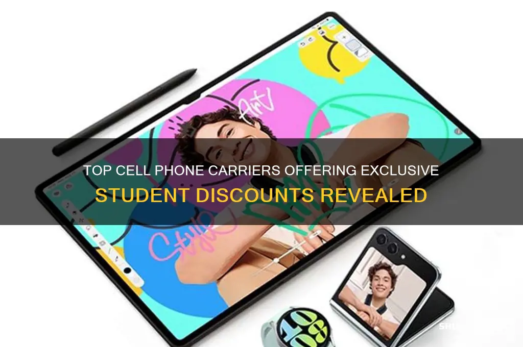 what cell phone companies give student discounts