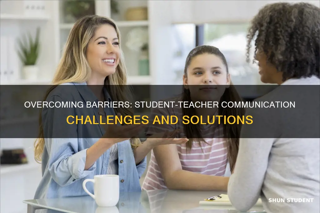 what challenges do students face when communicating with the teacher