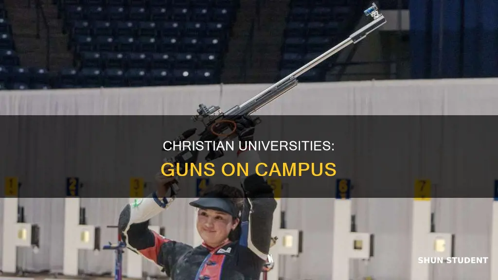 what christian university allows students to carry guns