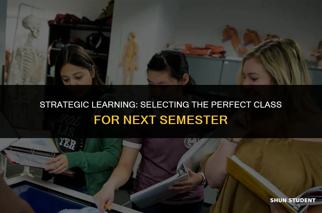 what class should students take next semester