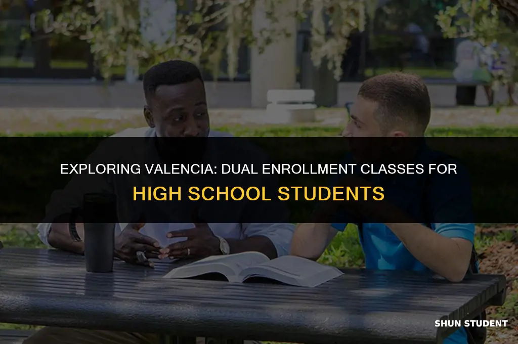 what classes can duel enrolled students take at valencia