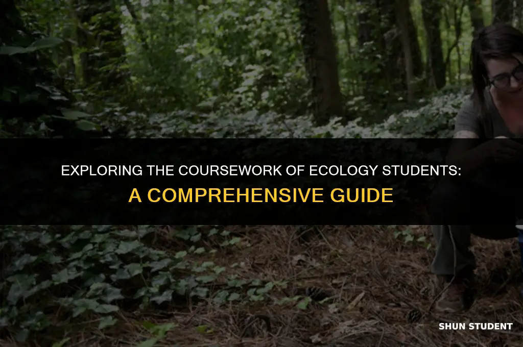 what classes do ecology students take