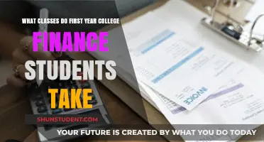 Exploring the Core Curriculum: First-Year College Finance Courses Unveiled