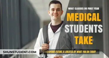 Exploring the Essential Courses for First-Year Medical Students