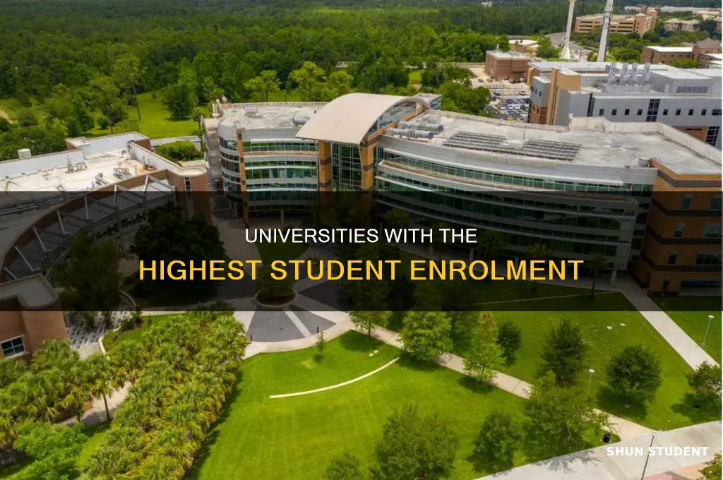 what college university has the most students