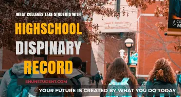 Colleges That Welcome Students with High School Disciplinary Records