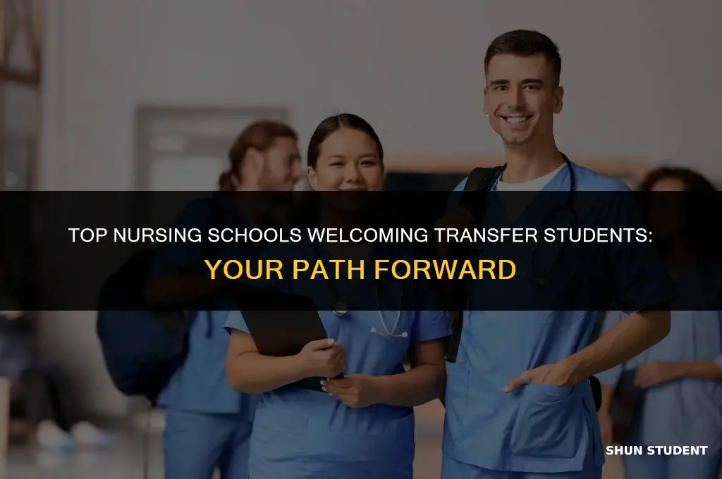 what colleges take transfer nursing students