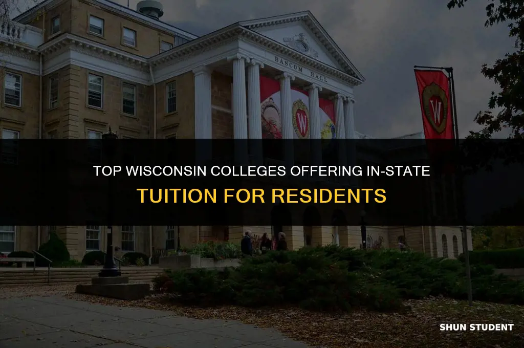 what colleges take wisconsin students as residents
