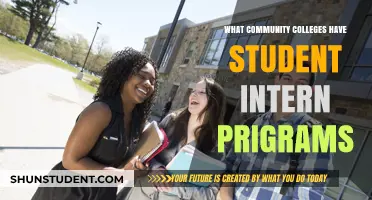 Community Colleges Offering Student Internships