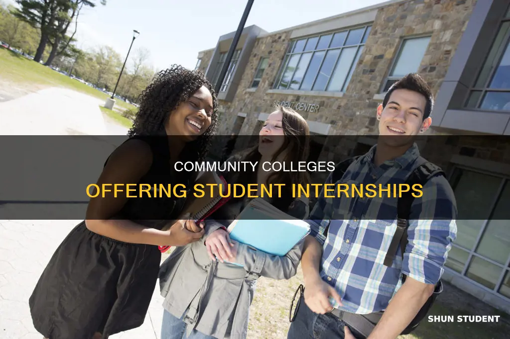 what community colleges have student intern prigrams