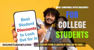 Top Student Discounts: Companies Offering Deals for College Students