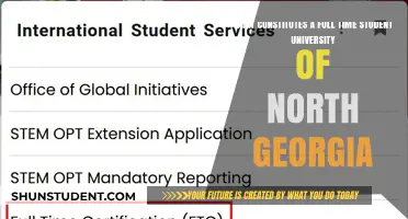 Full-Time Student Status at University of North Georgia