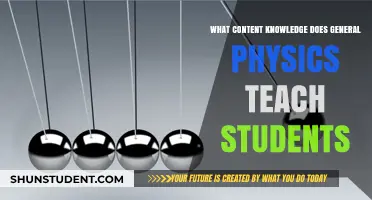 Exploring General Physics: Core Concepts and Essential Content Knowledge
