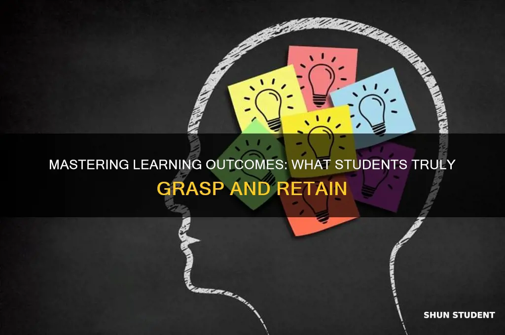 what content will students know understand