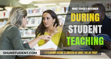 Exploring Research Opportunities During Student Teaching: Ideas and Strategies