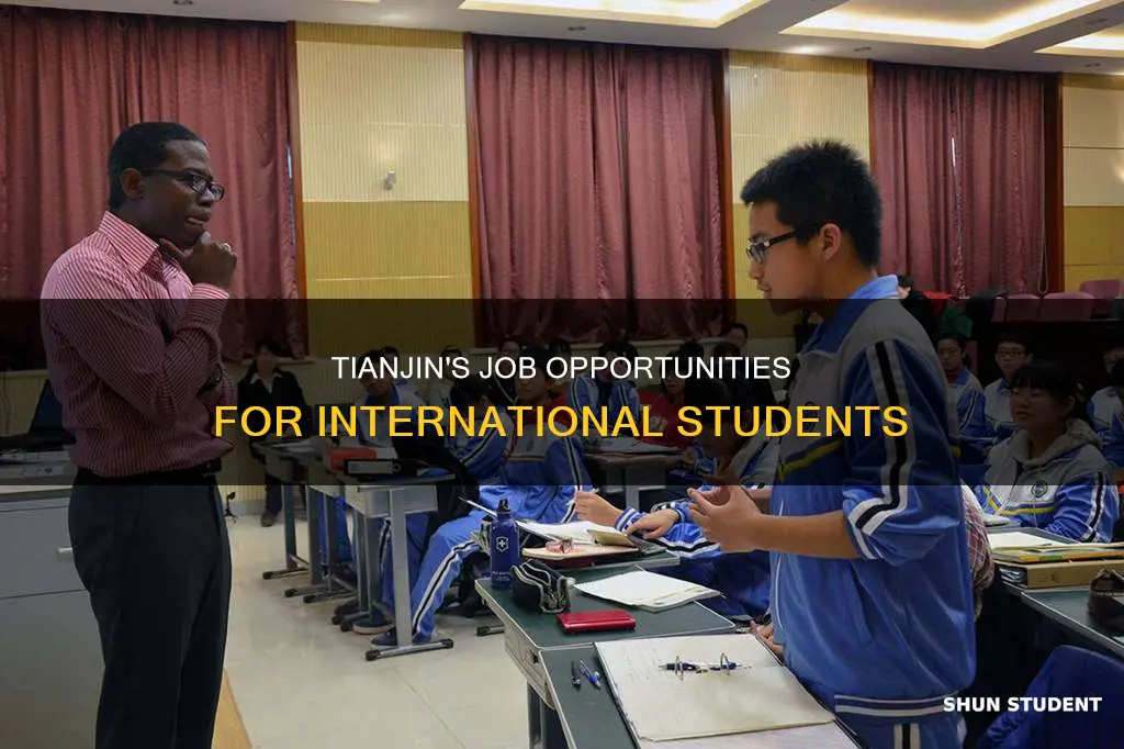 what could international studenta work in tianjin