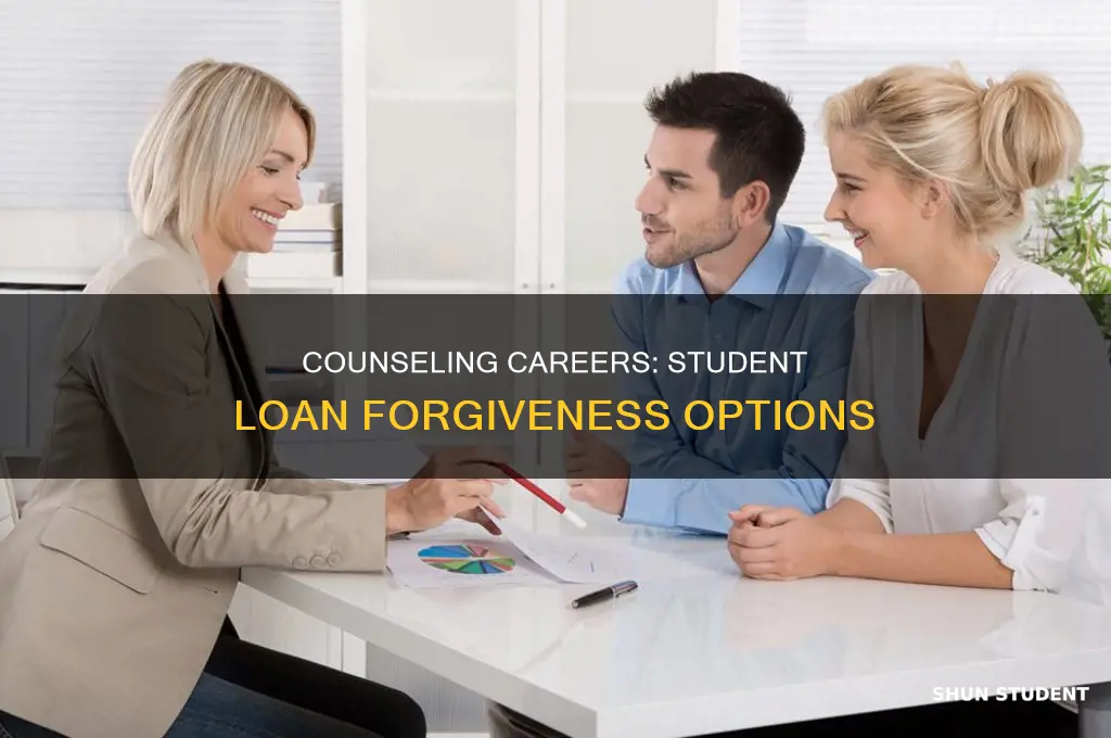 what counseling jobs help pay student loans